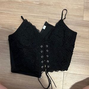 Black Corset top